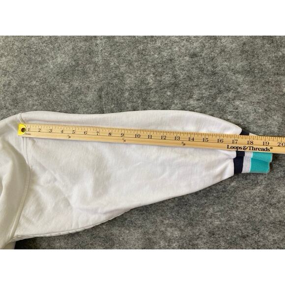 Vintage 80s Sailing Pullover Womens Large Sweater Retro Chesapeake New England - Picture 5 of 7